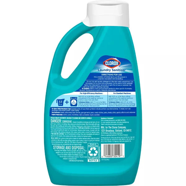 Clorox Laundry Sanitizer - 42 fl oz