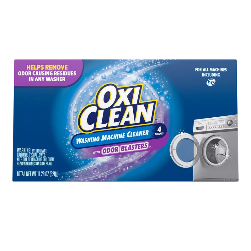 OxiClean Washing Machine Cleaner with Odor Blasters - 11.28oz/4ct