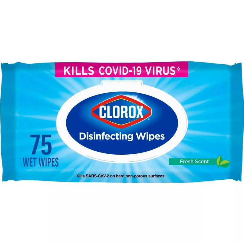 Clorox Fresh Scent Disinfecting Wipes - 75ct