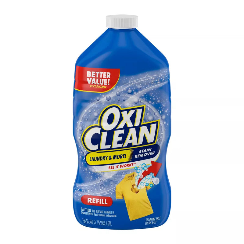 OxiClean Laundry Stain Remover Spray Refill - 56 fl oz