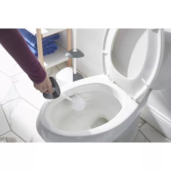 Clorox Covered Toilet Brush & Holder