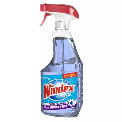 Windex Crystal Rain Scent Ammonia-Free Glass Cleaner Spray - 26oz