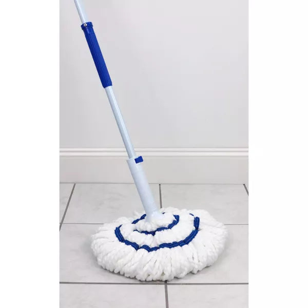 Mr. Clean Microfiber Twist Mop with Magic Eraser scrubber