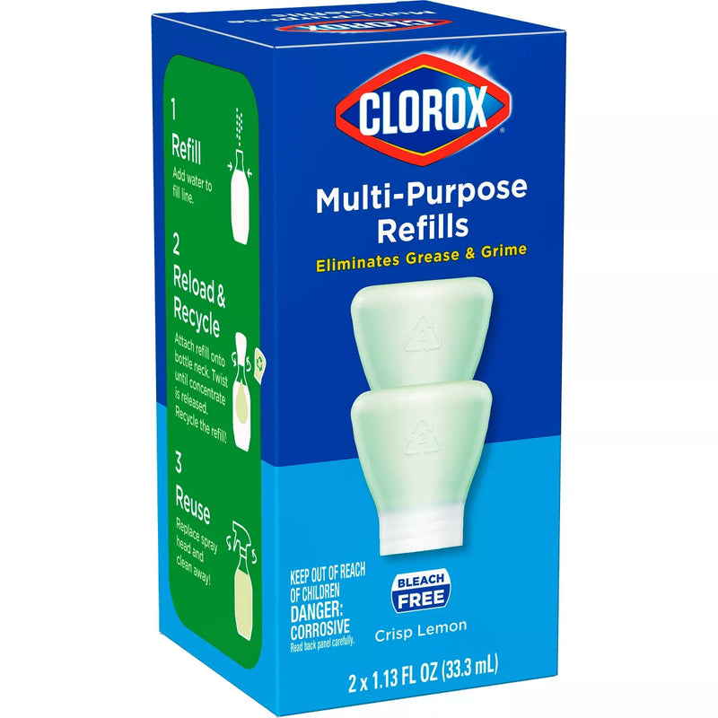 Clorox Refillable Concentrate Spray - Multi-Purpose Cleaner Refill - 2.25 fl oz