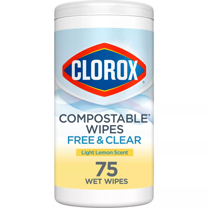 Clorox Lemon Free & Clear Wipes - 75ct