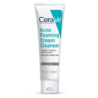 CeraVe Acne Foaming Cream Cleanser 5 oz.