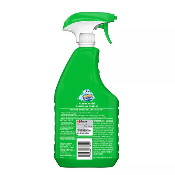 Scrubbing Bubbles Foaming Bleach Bathroom Cleaner Trigger Bottle - 32oz