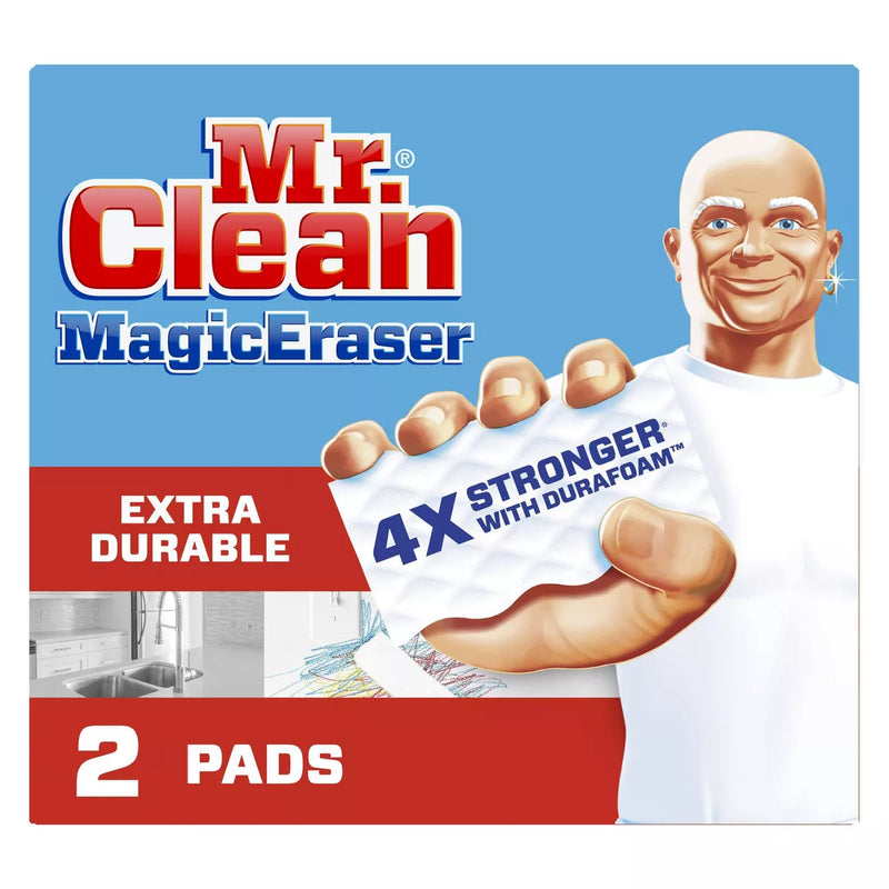 Mr. Clean Extra Durable Scrub Magic Eraser Sponges 2ct