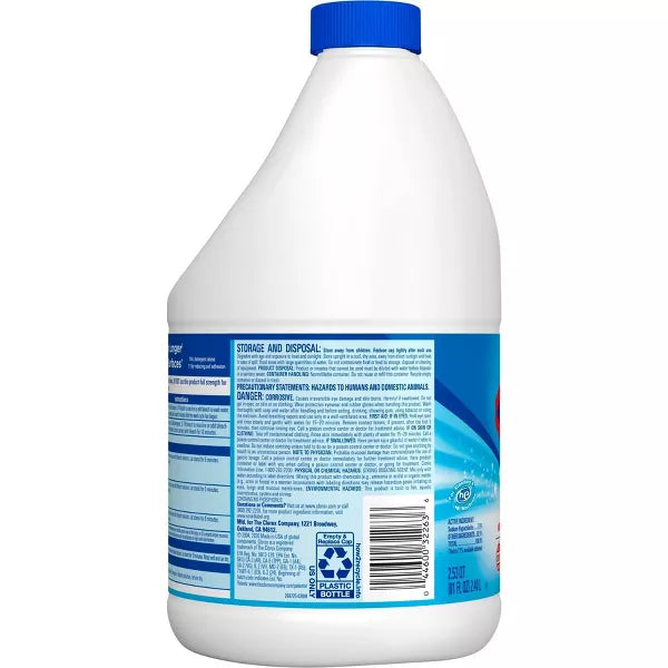 Clorox Disinfecting Bleach - Regular - 81oz