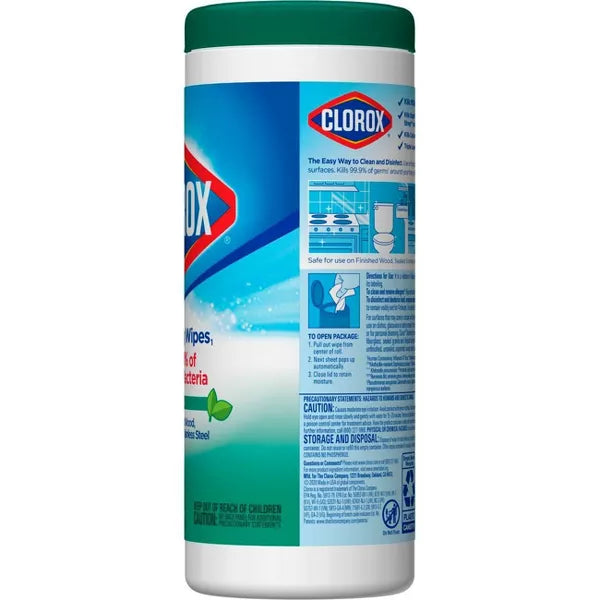 Clorox Fresh Scent Bleach Free Disinfecting Wipes 35ct