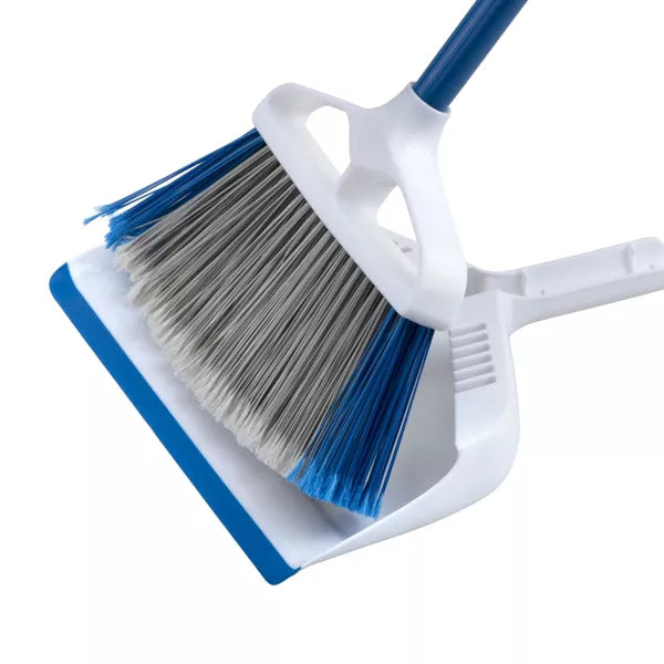 Clorox One Sweep Broom & Dustpan