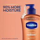 Vaseline Cocoa Radiant Body Lotion with 48H Moisture, 20.3 oz