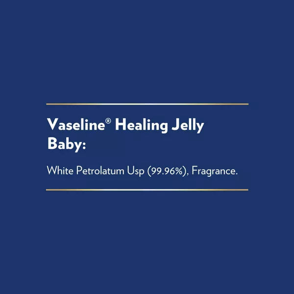 Vaseline Hypoallergenic Baby Oil Diaper Rash Cream Healing Petroleum Jelly, 13 oz