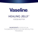 Vaseline Lock In Moisture Cocoa Butter Healing Petroleum Jelly for Dry Skin, 7.5 oz