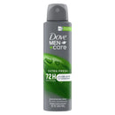 Dove Men+Care Extra Fresh Long Lasting Antiperspirant Deodorant Dry Spray, Citrus, 3.8 oz