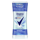 Degree Advanced Women's Antiperspirant Deodorant Stick Twin Pack Shower Clean, 2.6 oz