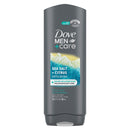 Dove Men+Care Exfoliating Body & Face Wash Sea Salt + Citrus, 18 oz