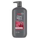 Dove Men+Care Exfoliating Deep Clean Face & Body Wash for Men Citrus + Cedarwood, 30 oz