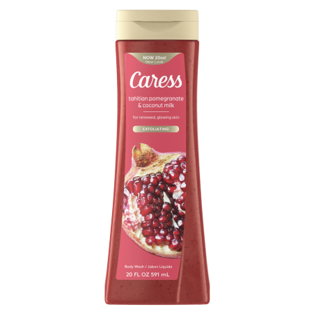 CARESS Tahitian Pomegranate & Coconut Milk Body Wash