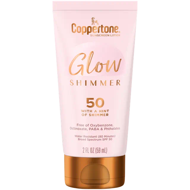 Coppertone Glow with Shimmer Sunscreen Lotion SPF 50
