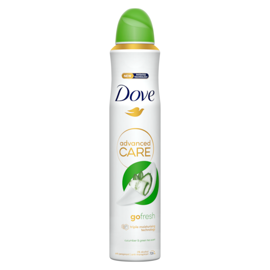 Dove Advanced Care Go Fresh Cucumber & Green Tea Antiperspirant Deodorant Spray