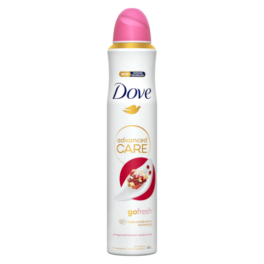 Dove Advanced Care Go Fresh Pomegranate & Lemon Verbena Antiperspirant Deodorant Spray