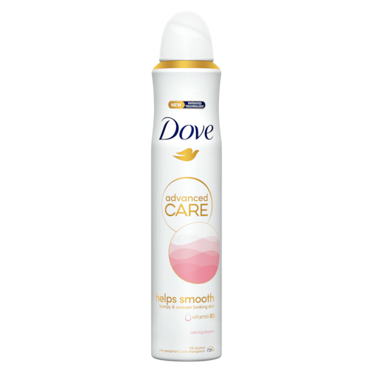 Dove Advanced Care Calming Blossom Antiperspirant Deodorant Spray