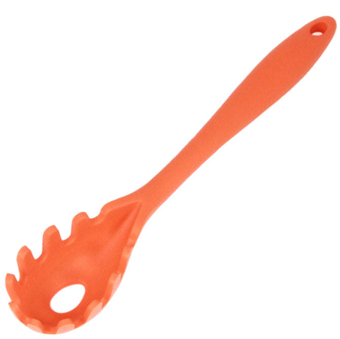 Chef Craft Premium Orange Silicone Spaghetti Fork