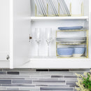 Better Houseware Corner Storage Rack - Brass