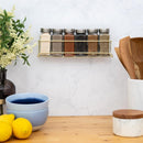 Better Houseware Brass Spice Shelf
