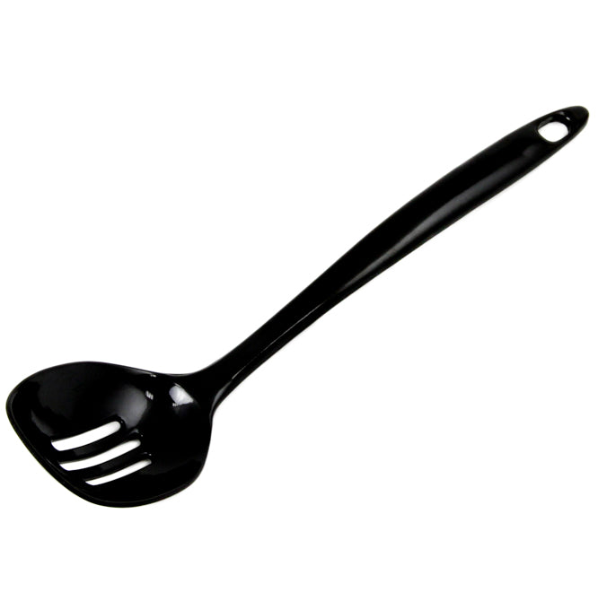 Chef Craft Black Melamine Slotted Spoon