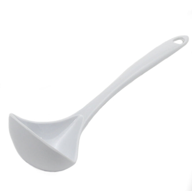 Chef Craft White Melamine Ladle