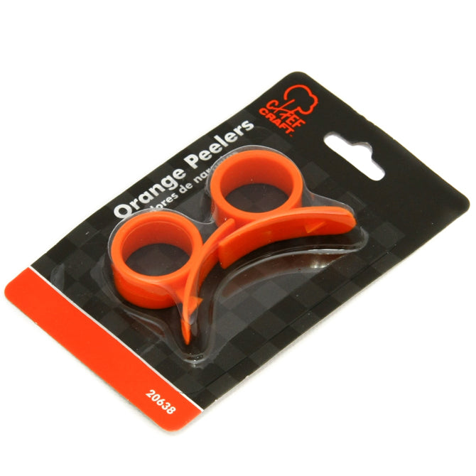 Chef Craft Plastic Orange Peelers