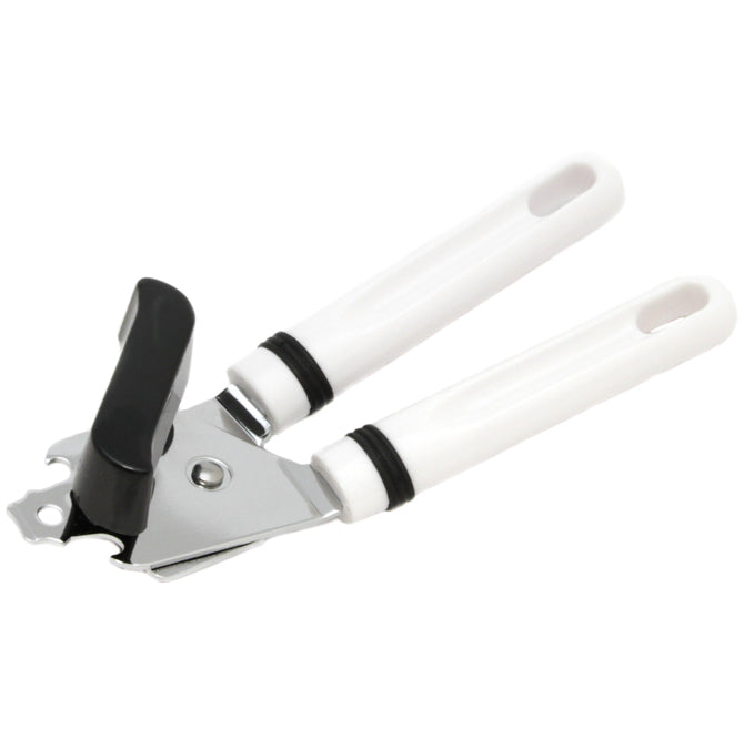 Chef Craft White Plastic Handle Can Opener