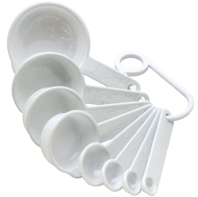 Chef Craft 8 Piece Measuring Cup and Spoon Set