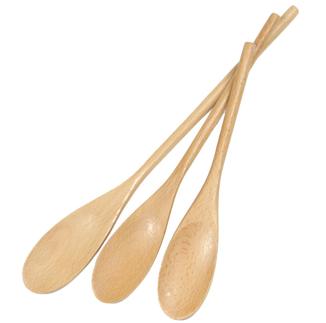 Chef Craft 3 Piece Beechwood Spoon Set