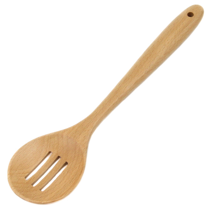 Chef Craft Slotted Beechwood Spoon