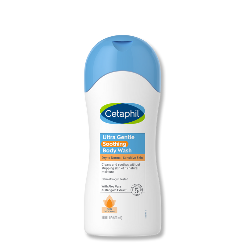 Cetaphil Ultra Gentle Body Wash Skin Soothing