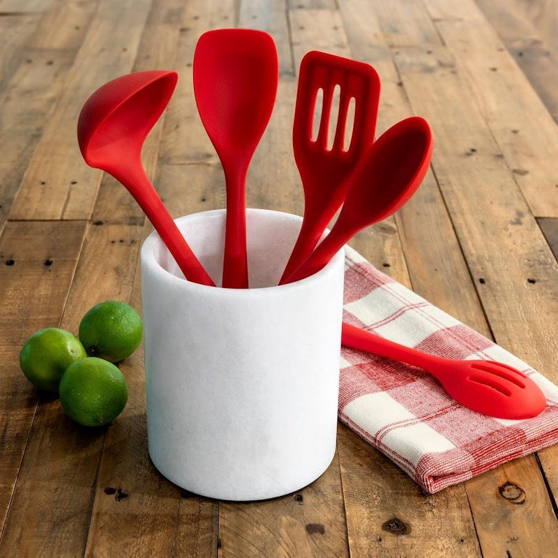 Better Houseware Red 5-Piece Silicone Cooking Tools
