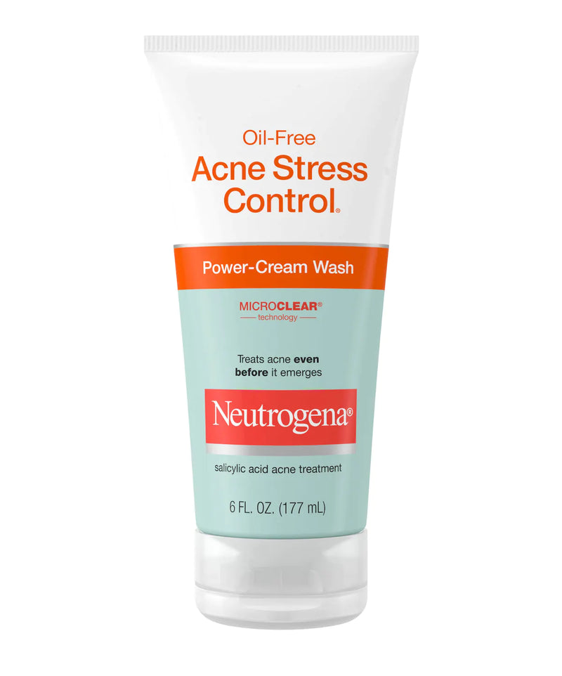 Neutrogena Oil-Free Acne Stress Control® Power-Cream Wash