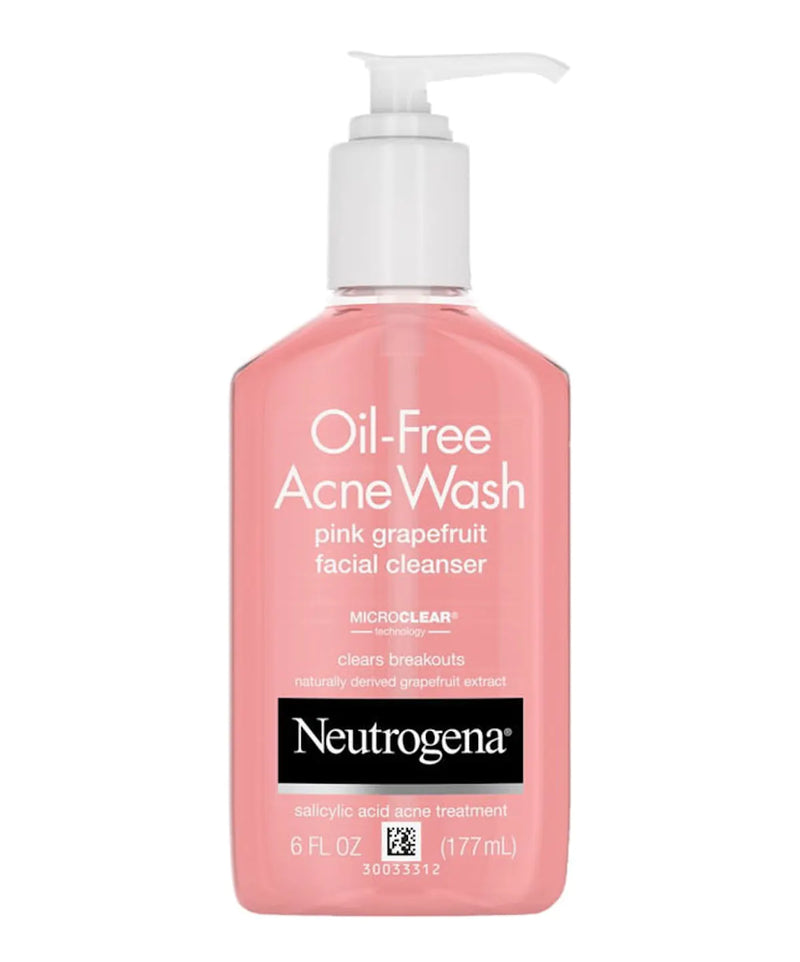 Neutrogena Oil-Free Acne Wash Pink Grapefruit Facial Cleanser