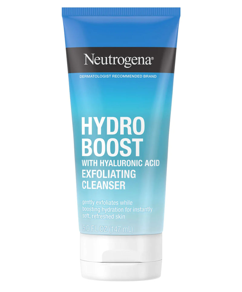 Neutrogena Hydro Boost Daily Gel Cream Exfoliating Cleanser with Hyaluronic Acid