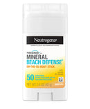 Neutrogena Purescreen+™ Mineral Beach Defense™ On-The-Go Body Stick Sunscreen SPF 50
