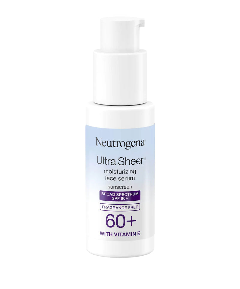 Neutrogena Ultra Sheer® Oil-Free Face Serum With Vitamin E SPF 60+