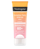 Neutrogena Invisible Daily™ Defense Sunscreen Lotion, Broad Spectrum SPF 60+, Fragrance Free