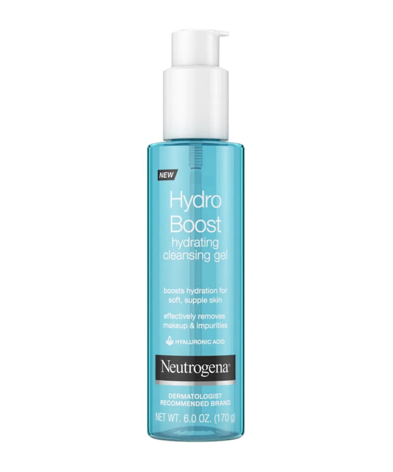 Neutrogena Hydro Boost Cleansing Gel & Oil-Free Makeup Remover with Hyaluronic Acid