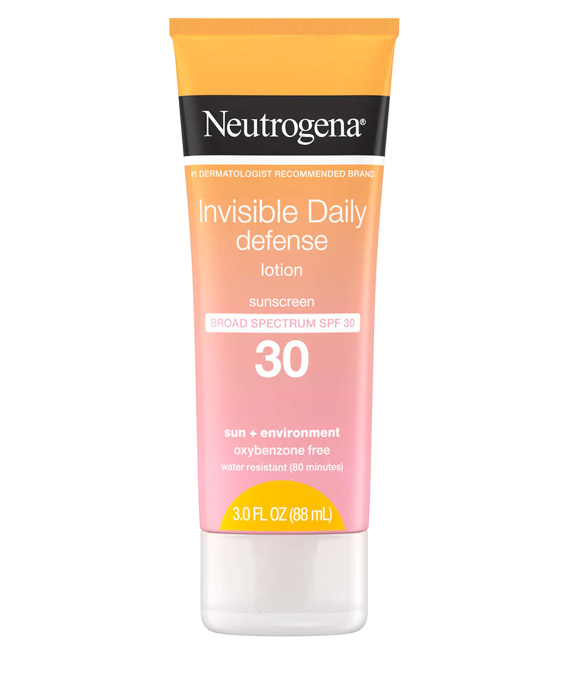 Neutrogena Invisible Daily Defense Sunscreen Lotion SPF 30