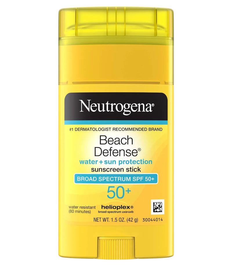 Neutrogena Beach Defense® Water + Sun Protection Sunscreen Stick Broad Spectrum SPF 50+