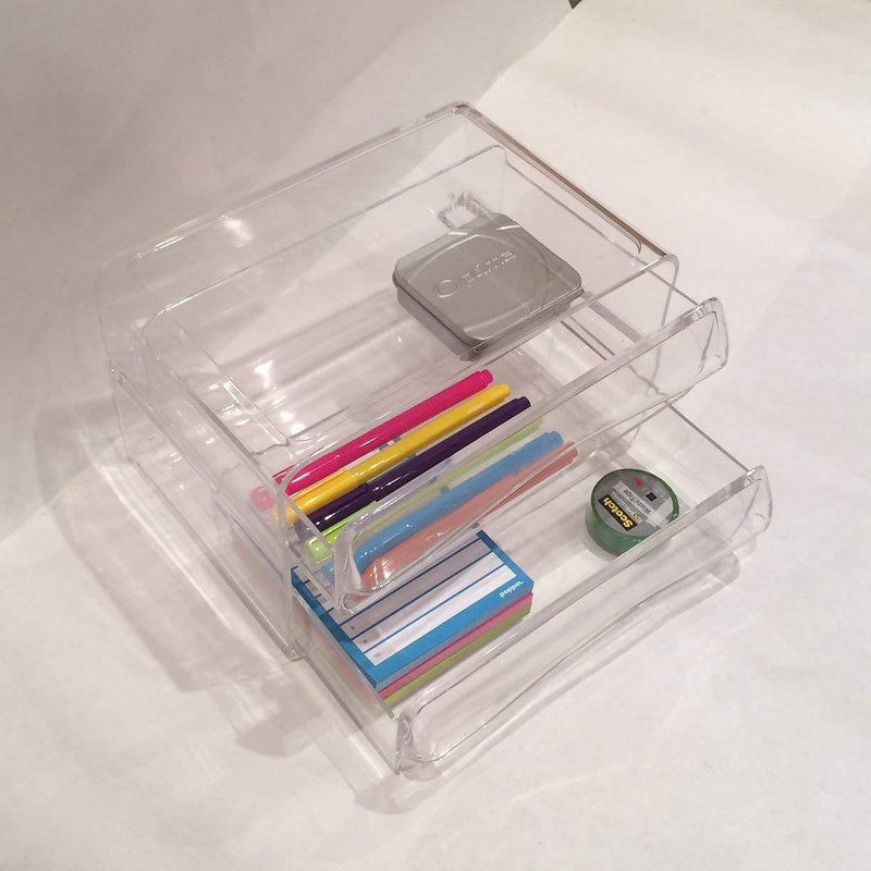 Better Houseware Crystal Clear 2-Drawer Organizer