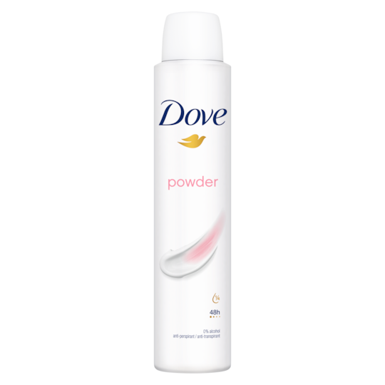 Dove Powder Soft Antiperspirant Deodorant Spray